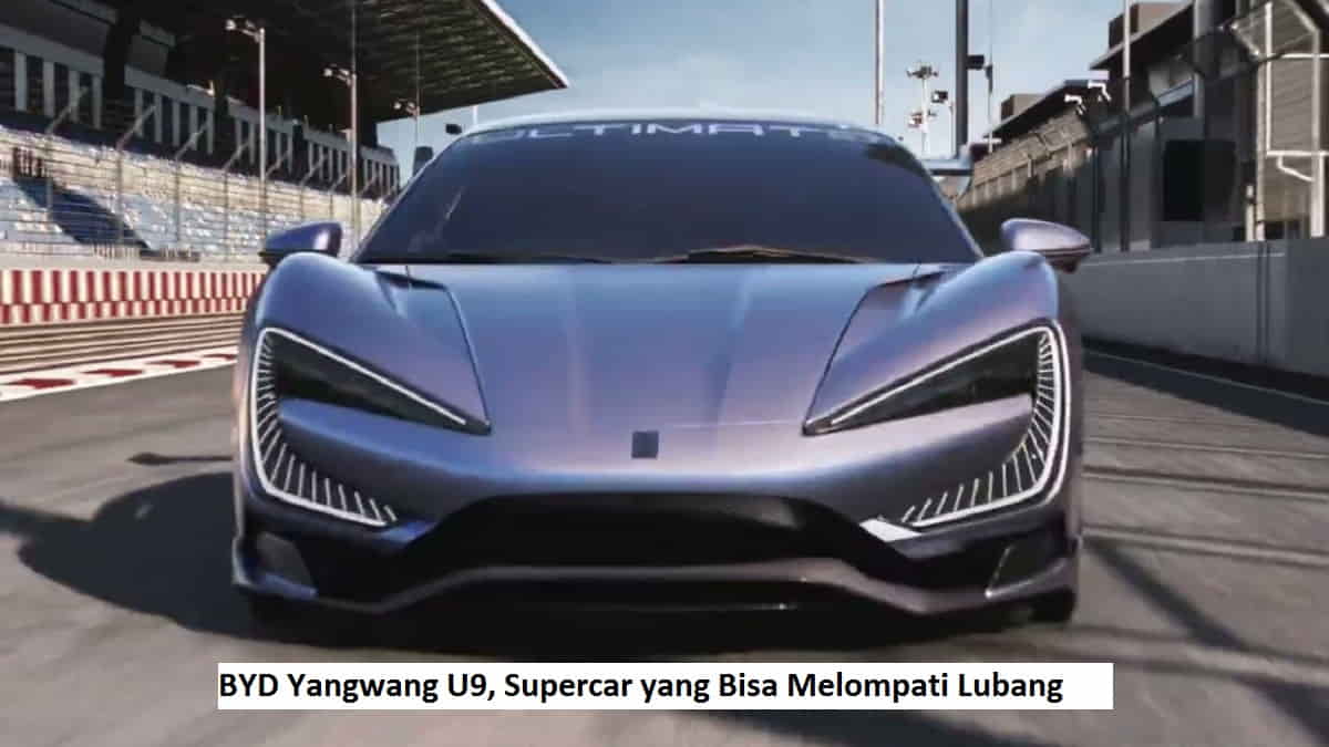 BYD Yangwang U9, Supercar yang Bisa Melompati Lubang